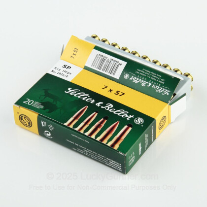 Image 3 of Sellier & Bellot 7x57 Mauser Ammo