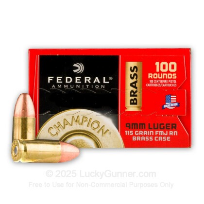 Image 2 of Federal 9mm Luger (9x19) Ammo