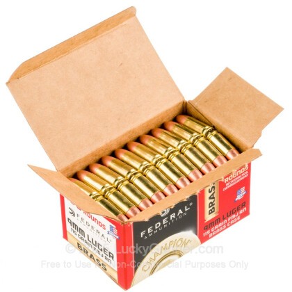 Image 3 of Federal 9mm Luger (9x19) Ammo
