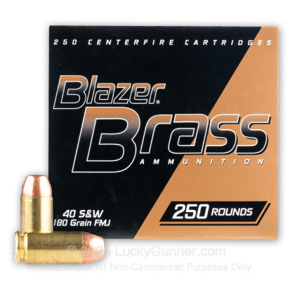 Image 1 of Blazer Brass .40 S&W (Smith & Wesson) Ammo