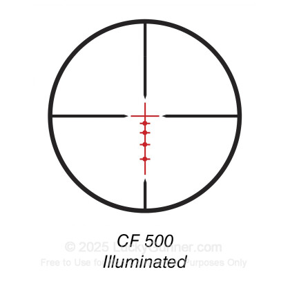 Large image of Rifle Scope For Sale - 4-16x - 40mm 714164B - Illuminated CF 500 Deer Hunting - Black Matte Bushnell Optics Rifle Scopes in Stock