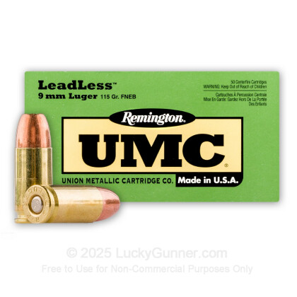 Image 2 of Remington 9mm Luger (9x19) Ammo