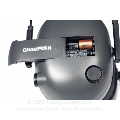 Large image of Champion Hearing Protection Earmuffs For Sale - 25 NRR - Champion Hearing Protection in Stock