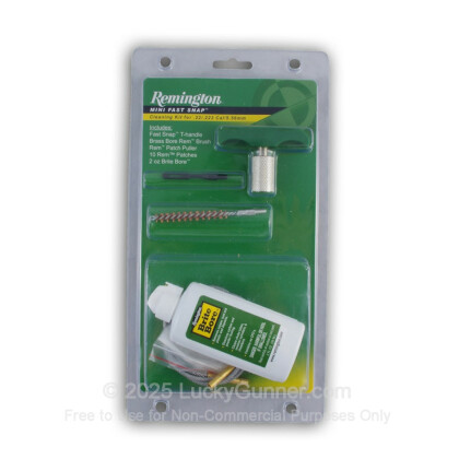 Large image of Remington 19936 22/223 Cleaning Kit for Sale  - Remington Mini Snap Cleaning Kits For Sale