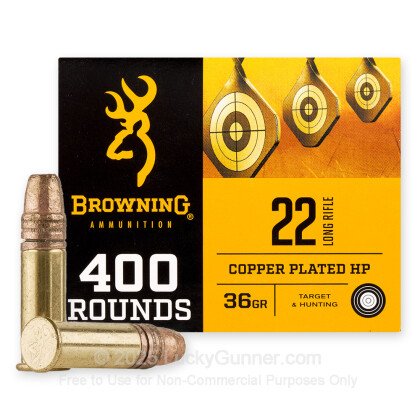 Image 2 of Browning .22 Long Rifle (LR) Ammo