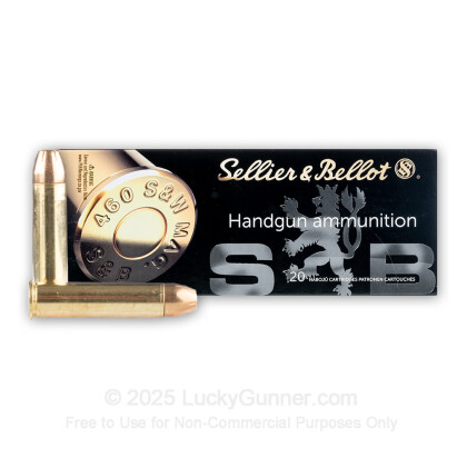 Image 2 of Sellier & Bellot .460 Smith & Wesson Ammo