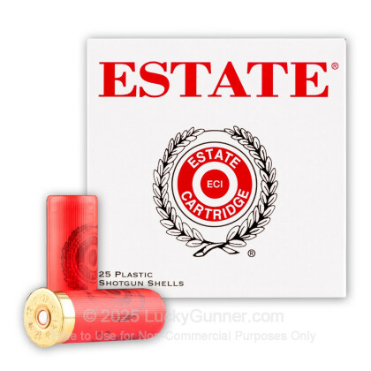 Large image of Cheap 12 Gauge Ammo For Sale - 2-3/4" 1-1/8 oz #7.5 Shot Ammunition in Stock by Estate - 25 Rounds