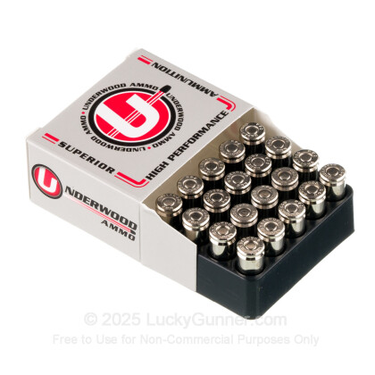 Large image of Underwood 9mm Ammo For Sale - 115 Grain Xtreme Penetrator - 20 Rounds