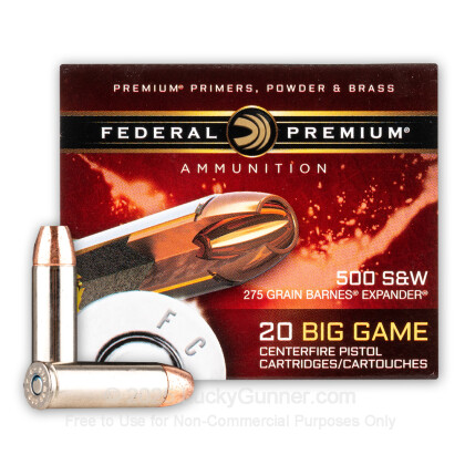 Image 2 of Federal .500 S&W Magnum Ammo