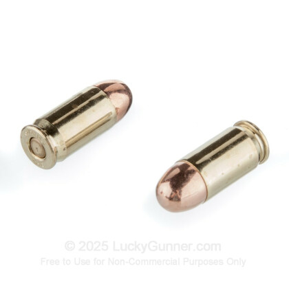 Large image of Cheap 380 Auto Ammo For Sale - 100 Grain FMJ Ammunition in Stock by Black Hills - 20 Rounds