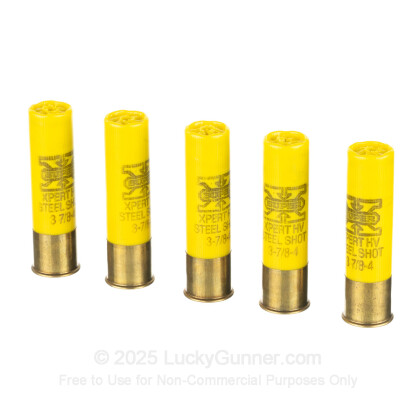 Large image of Cheap 20 Gauge Ammo For Sale - 3” 7/8oz. #4 Steel Shot Ammunition in Stock by Winchester Super-X - 100 Rounds