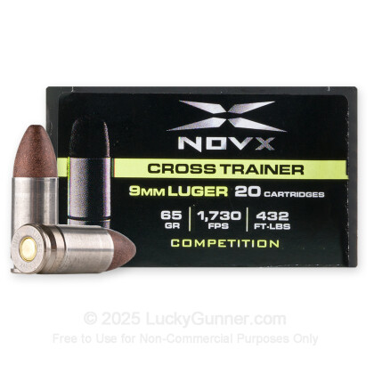 Image 1 of NovX 9mm Luger (9x19) Ammo