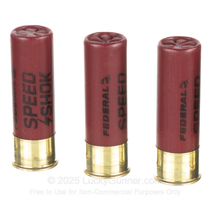 Large image of Bulk 12 Gauge Ammo For Sale - 3” 1-1/4oz. #2 Steel Shot Ammunition in Stock by Federal Speed-Shok - 100 Rounds