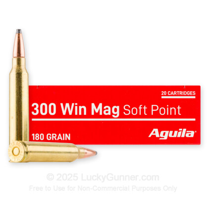 Image 1 of Aguila .300 Winchester Magnum Ammo