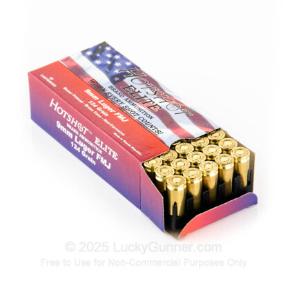 Image 3 of Hotshot Ammunition 9mm Luger (9x19) Ammo