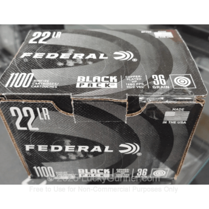 Image 1 of Federal .22 Long Rifle (LR) Ammo