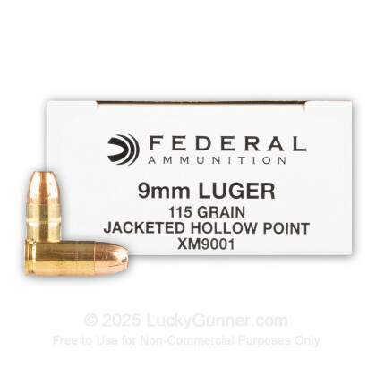 Image 1 of Federal 9mm Luger (9x19) Ammo