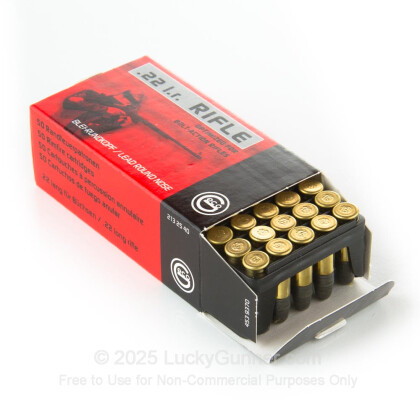Large image of 22 LR Ammo - GECO 40gr LRN - 50 Rounds