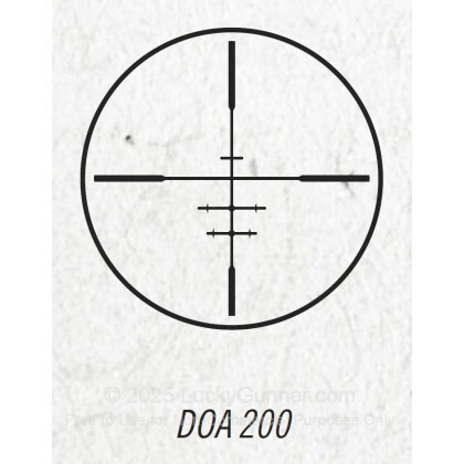 Large image of Rifle Scope For Sale - 3-9x - 40mm 733960SG - DOA 200 Slug Gun - Black Matte Bushnell Optics Rifle Scopes in Stock