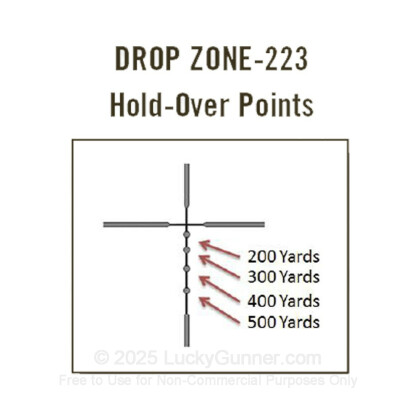 Large image of Rifle Scope For Sale - 3-12x - 40mm AR931240 - Drop Zone 223 BDC - Black Matte Bushnell AR Rifle Scopes in Stock