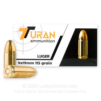 Image 2 of Turan 9mm Luger (9x19) Ammo