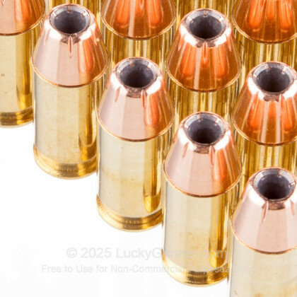 Large image of Premium 45 ACP Ammo For Sale - 230 Grain JHP Ammunition in Stock by Black Hills - 20 Rounds