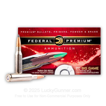 Image 2 of Federal 7mm-08 Remington Ammo