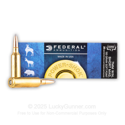 Image 2 of Federal 7mm Winchester Short Magnum Ammo