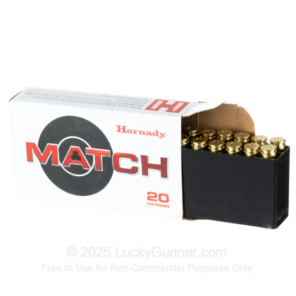 Large image of Premium 6mm ARC Ammo For Sale - 108 Grain ELD Match Ammunition in Stock by Hornady Match - 20 Rounds