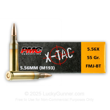 Large image of Bulk 5.56x45 XP193 PMC Ammo For Sale - 55 gr FMJ Ammunition In Stock - 1000 Rounds