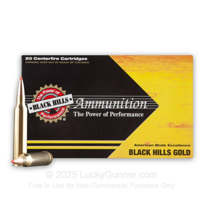 Large image of Black Hills Gold 7mm Rem Mag Ammo For Sale - 139 Grain GMX - 20 Rounds