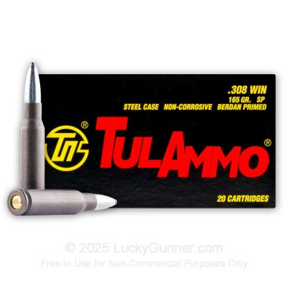 Image 1 of Shop by Popular Brand from Tula Cartridge Works Image 1 of Tula Cartridge Works .308 (7.62X51) Ammo