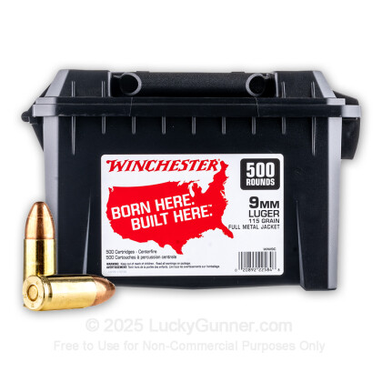 Image 1 of Winchester 9mm Luger (9x19) Ammo