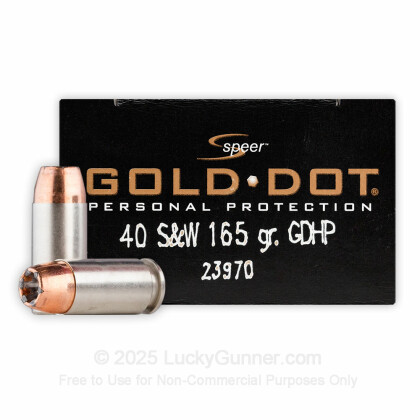 Image 1 of Speer .40 S&W (Smith & Wesson) Ammo