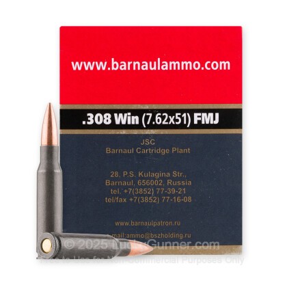 Image 2 of Barnaul .308 (7.62X51) Ammo