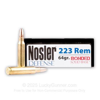 Image 1 of Nosler Ammunition .223 Remington Ammo