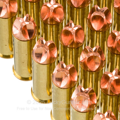 Large image of Premium 44 Magnum Ammo For Sale - 160 Grain HoneyBadger Ammunition in Stock by Black Hills - 50 Rounds