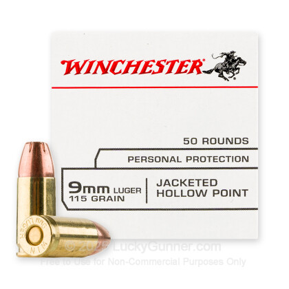 Image 1 of Winchester 9mm Luger (9x19) Ammo