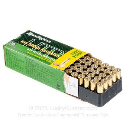 Large image of Cheap 44 Mag Ammo For Sale - 240 gr SP Remington HTP Ammunition In Stock - 50 Rounds