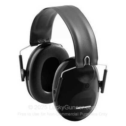 Large image of Peltor Black Shotgunner Passive Earmuffs For Sale - 21 NRR - Peltor Hearing Protection in Stock