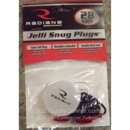 Large image of Radians Snug Plugs Corded Ear Plugs For Sale - 28 NRR - Radians Hearing Protection in Stock