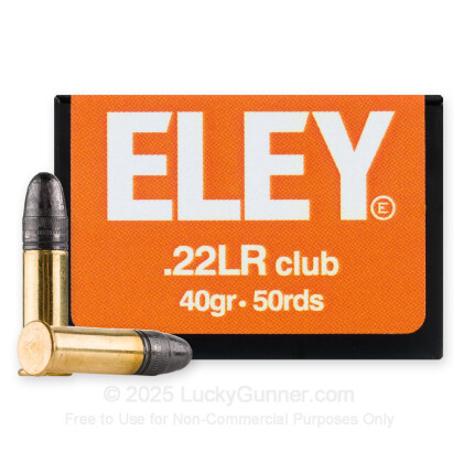 Image 1 of Eley .22 Long Rifle (LR) Ammo