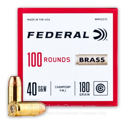 Image 2 of Federal .40 S&W (Smith & Wesson) Ammo