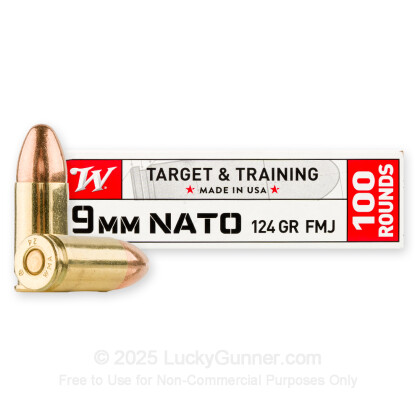 Image 2 of Winchester 9mm Luger (9x19) Ammo