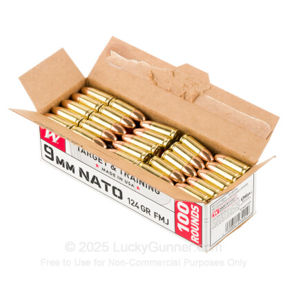 Image 3 of Winchester 9mm Luger (9x19) Ammo