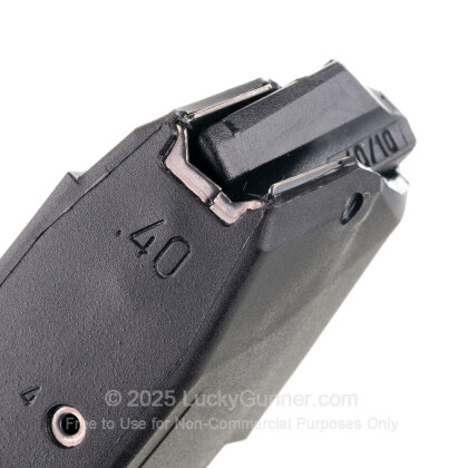 Large image of Premium 40 S&W Magazine For Sale - 10 Round 40 S&W Magazine in Stock by Glock for 40 S&W Glocks - 1 Magazine