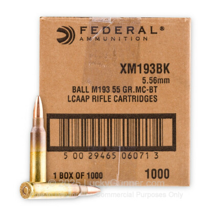Image 1 of Federal 5.56x45mm Ammo