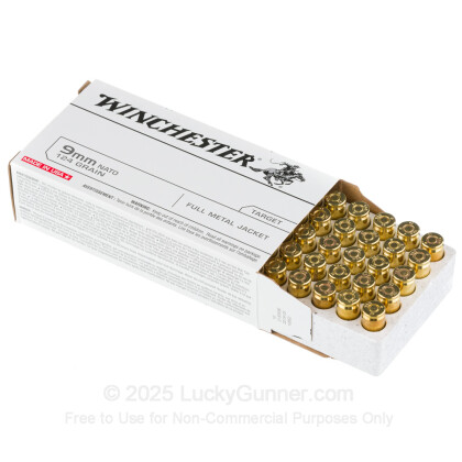 Image 3 of Winchester 9mm Luger (9x19) Ammo