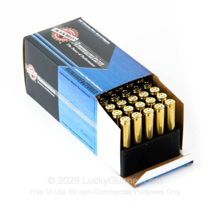 Large image of Cheap 223 Rem Ammo For Sale - 52 Grain HP Remanufactured Ammunition in Stock by Black Hills - 50 Rounds