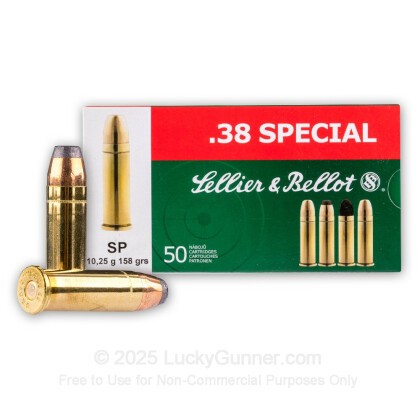 Image 2 of Sellier & Bellot .38 Special Ammo